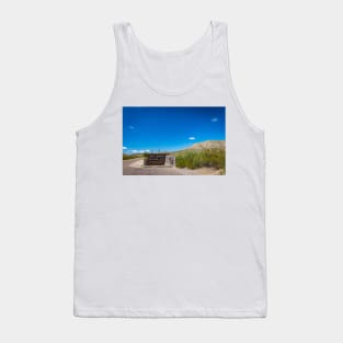 Big Bend National Park Sign Tank Top